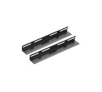 KIMEX - Par de guías fijas - para Armario Rack 19'' - Longitud 300mm - Color Negro - 110-0168