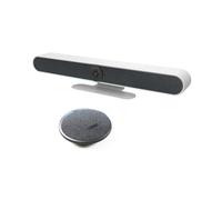 KIMEX - Sistema de videoconferencia - 4K - Todo en uno cámara, micrófono y Altavoz - Blanco - 180-0005K