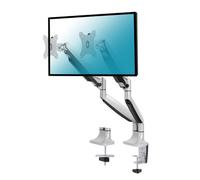 Kimex Soporte de Mesa Full Motion para 2 Monitores 13"-32" VESA 100x100 Máx 18Kg