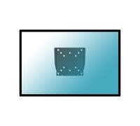 Kimex Soporte de Pared Fijo para TV 13"-27" VESA 100x100 Máx. 30Kg