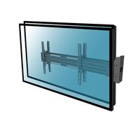Kimex Soporte de Pared para 2 Pantallas de TV 32"-65" VESA 400x400 Máx. 30Kg