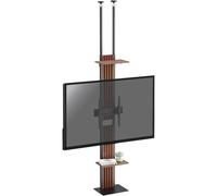 Kimex Soporte de Suelo a Techo con Altura Ajustable 200-260 Cm para Pantallas 32-65" Max 40Kg