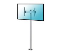 Kimex Soporte de Suelo con Base Atornillable para TV 32"-75" Altura 240cm VESA 600x400 Máx 50Kg