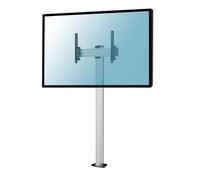 Kimex Soporte de Suelo Inclinable con Base Atornillable para TV 32"-75" Altura 175cm VESA 600x400 Máx. 50Kg