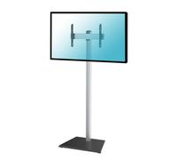 Kimex Soporte de Suelo para Pantallas 32''-75'' Altura 240cm VESA 600x400 Máx. 50Kg