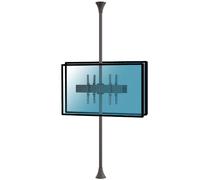 Kimex Soporte de Suelo/Techo Inclinable para 2 Pantallas 32''-75'' VESA 600x400 Máx. 30Kg