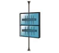 Kimex Soporte de Suelo/Techo para 4 TV 32''-75'' VESA 600x400 Máx. 30Kg
