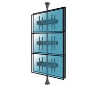 Kimex Soporte de Suelo/Techo para 6 Pantallas de TV 32''-75'' VESA 600x400 Máx 30Kg