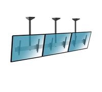 Kimex Soporte de Techo Menú Board para 3 TV 45"-50" Altura 100cm VESA 600x400 Máx. 50Kg