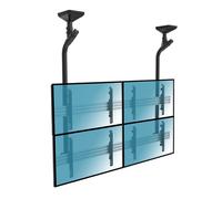 Kimex Soporte de Techo para 4 Pantallas de TV 45"-55" VESA 600x400 Máx 50Kg