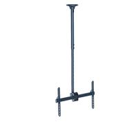 Kimex Soporte de Techo para TV 37"-75" VESA 600x400 Máx 50Kg Negro