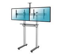 Kimex Soporte de Videoconferencia para 2 Pantallas de TV 45"-55" VESA 600x400 Máx. 50Kg