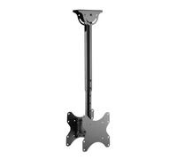 KIMEX - Soporte para TV - Instalación de techo - Función orientable / reclinable - para 2 pantallas de 23 a 43 pulgadas, altura ajustable 56 - 91 - 014 - 4051