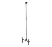 KIMEX - Soporte para TV - Instalación de techo - Función orientable / reclinable - para pantalla de 37 pulgadas - 86 pulgadas, altura ajustable 250 - 300 cm - 014 - 4026