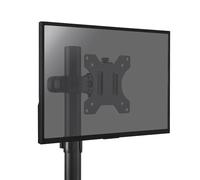 KIMEX - Soporte para TV - para Tubo o Estructura escénica - Truss - Inclinable, Giratorio y rotativo - para Pantallas 17"-32" - 019-1311