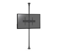 KIMEX - Soporte para TV - Soporte de Suelo-Techo - para 1 Pantalla 32-75" - Vesa 400x400 MAX - Función inclinable - Altura 240 cm - 032-2011K1
