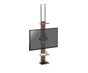 KIMEX - Soporte TV - De Suelo a Techo - para Pantallas de 32-65 Pulgadas - Altura Ajustable 200-260 cm - 032-3265