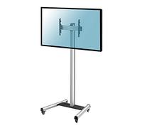 Kimex Soporte de Suelo Móvil para TV 32"-75" Altura 240cm VESA 600x400 Máx 50Kg