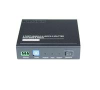 Kimex Splitter HDMI2.0/HDCP2.2 1x Entrada-2x Salidas EDID RS232 4K 60Hz