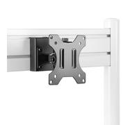 KIMEX Support moniteur PC 13''-27'' pour Rail de Fixation Slatwall