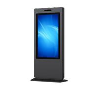 Kimex Kimex Tótem Vídeo Outdoor 65" Full HD 3500 cd 24/7 Tótem de señalización digital para exteriores con pantalla profesional de 65", alto brillo de 3500