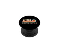 Kimi Retro 70s 80s Sunset Stripe PopSockets PopGrip Adhesivo