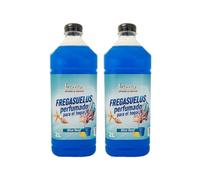 KIMIA - Fregasuelos Blue Reef Pack 2 x 2L | Fregasuelos Perfumado para Hogar | Limpiador de Suelo | Limpieza Profunda | Aroma Marino | Fragancia Fresca y Duradera | Para Todo Tipo de Superficies
