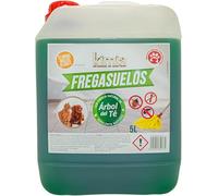 KIMIA - Fregasuelos Profesional 5L | Limpiasuelos Mascotas | Repelente Insectos | Friegasuelos Concentrado con Esencia de Arbol de Té | Especial Perros y Gatos | Multisuperficie | Limpieza Profunda