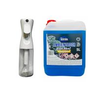 KIMIA - Pack Ambientador de Hogar Concentrado Blue Reef 5L + Pulverizador | Perfumador con Fragancia Marina Duradera | Para Cualquier Estancia de Casa y Oficina | Ambiente Fresco y Perfumado
