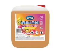 KIMIA - Pack Ambientador de Hogar Concentrado Exotic Fruits 5L + Pulverizador | Perfumador con Fragancia Tropical Duradera | Para Cualquier Estancia de Casa y Oficina | Ambiente Fresco y Perfumado