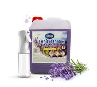 KIMIA - Pack Ambientador de Hogar Concentrado Lavender Flower 5L + Pulverizador | Perfumador con Fragancia a Flor de Lavanda | Para Cualquier Estancia de Casa y Oficina | Ambiente Fresco y Perfumado