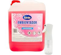 KIMIA - Pack Ambientador de Hogar Concentrado Oriental Flowers 5L + Pulverizador | Perfumador con Fragancia Floral Oriental | Para Cualquier Estancia de Casa y Oficina | Ambiente Fresco y Perfumado