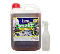 KIMIA - Quita Grasas Extra Fuerte 5L + Pulverizador 750ml | Quitagrasas Concentrado | Desengrasante Profesional | Potente y Versátil | Desengrasante para Diversas Superficies | Alta Eficacia