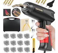 KIMIGO 200W Soldador de Plástico,Plástico Soldadura Máquina con 900PCS Grapas,Kit de Reparación de Parachoques de Coche para la Reparación de Piezas de Plástico Automotrices