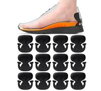 Kimihome - Almohadillas para talón para zapatos para hombre y mujer, 12 unidades, antideslizantes, para zapatos demasiado grandes, ideales para deportes, correr y ocupación, protección contra ampollas