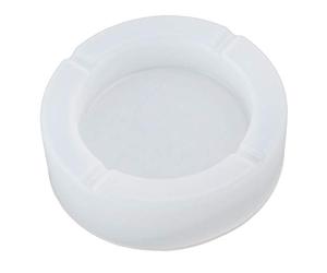 KIMISS 1 Conjunto de Molde de Cenicero Silicona Molde de Resina Epoxi con Superficie de Espejo para Caja de Almacenamiento de Bricolaje, Base Redonda para Proyectos de Manualidades