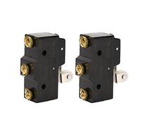 KIMISS 1 par de 3 terminales Micro interruptor de límite con rodillo 17928G1 Micro interruptor para EZGO TXT Medalist Marathon 1983-1994 (ABS Metal)