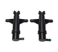 KIMISS 1 par de Boquillas de Lavado de Faros Izquierdo y Derecho Jet 61677038415, 61677038416 Boquilla de Lavado de Faros ABS Chorro de Líquido de Lavado de Faros para Serie 5 E60