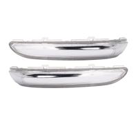 KIMISS 1 par de Carcasas de Señal de para Espejo Retrovisor, 9814464680, Repuesto de Lente de Lámpara Indicadora de Espejo Retrovisor para 208 2012-2019, Lente Duradera y