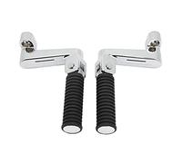 KIMISS 1 par de Clavijas Ajustables para Pasajeros L&R para Indian Chieftain Dark Horse 2016-2021 - Reposapiés de Motocicleta Cromados (Electrochapado)