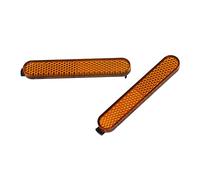 KIMISS 1 Par Eléctrico, Tira Delantera Rueda Trasera Scooter Reflectante Cubierta Reflector Advertencia de Seguridad Nocturna para Xiaomi MI3 PRO2