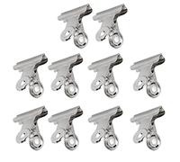 KIMISS 10 Clips de Metal para Extensión de Uñas, Herramienta de Fijación de Fibra de Vidrio, Accesorios Esenciales para Salón y Uso Doméstico