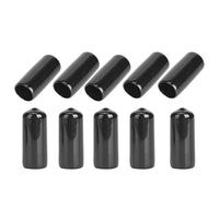 KIMISS 10 Piezas de Goma Duradera, Protector de Punta de Taco de Billar, Punta de Taco de Billar de Cabeza Pequeña, Cubiertas de Billar, 2 Piezas, Cubierta Protectora para Palo de (13 mm)
