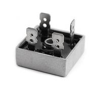 KIMISS 10pcs KBPC5010 50A 1000V Rectificadores de Puente de Diodo en Caja Metálica de Alta Potencia para Corriente a Corriente Continua
