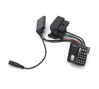 KIMISS 12Pin Bluetooth 5.0, con Micrófono 59.1in Cable AUX o Adaptador Apto para CD30 CDC40 CD70