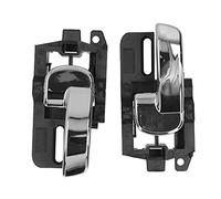 KIMISS 2 piezas de manija de puerta interior delantera, trasera, derecha, izquierda, lado del conductor, accesorio de repuesto para Qashqai 2007-2013