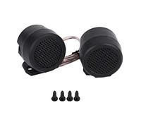 KIMISS 2 Piezas Tweeter de Coche 12V 500W, para o de Alta Potencia, Altavoz Redondo con Sonido Claro, de Bocinas para Automóvil, Parlante Super Potente