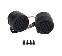 KIMISS 2 Piezas Tweeter Potente 12V 500W para Coche, Altavoz Redondo de Alta Potencia, Sonido Claro y Nítido, o para Automóvil, Parlante Superpotente