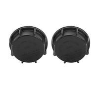 KIMISS 2 Tapas Antipolvo para Faros Delanteros, Cubierta Antipolvo ABS para Faros Delanteros 921402D000 para Sportage Sedona Sorento (negro)
