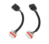 KIMISS 2 Uds Adaptador de Arnés de Cableado de Faros HID 7L6 971 071 A Adaptador de Arnés de Cableado de Faros Conector de Cable de Faro HID de Plástico para Coche